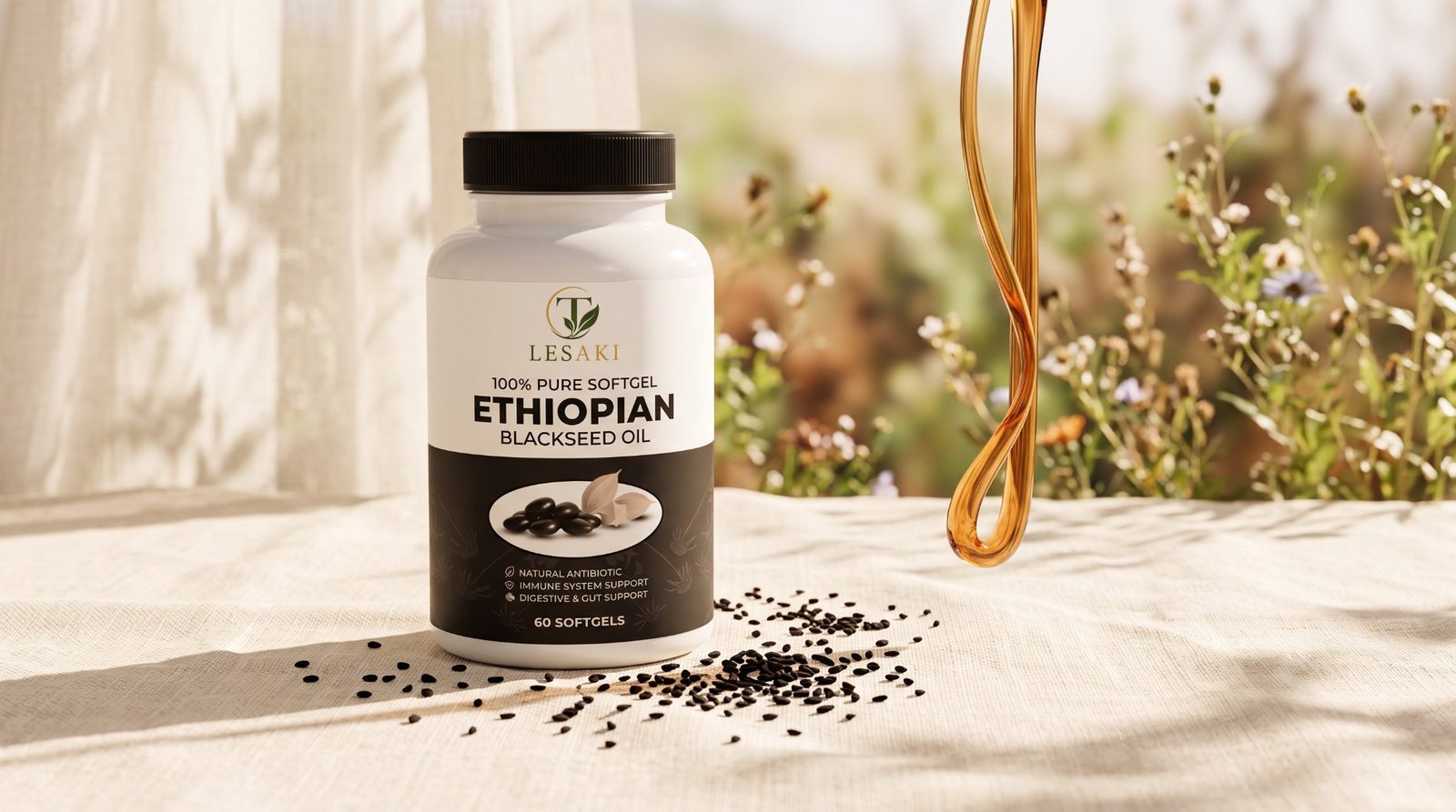 Ethiopian Black Seed Oil